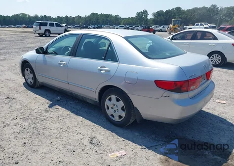 2005 Honda Accord 2.4 Lx from USA, damaged, VIN 1HGCM56405A005212